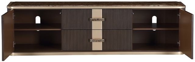 Michael Amini® West Kensington Medium Espresso Media Cabinet-2