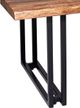 Porter International Designs Manzanita Harvest Coffee Table with Black W Base-2