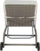 ACME Furniture Salena Beige/Gray Fabric/Wicker 13" Outdoor Patio Sun Lounge-3