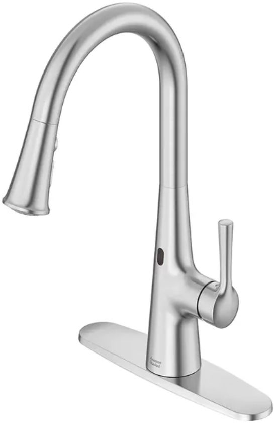 American Standard Southport Stainless Steel Single-Handle Pull-Down Dual Spray Kitchen Faucet-3