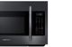 Samsung 1.8 Cu. Ft. Fingerprint Resistant Black Stainless Steel Over The Range Microwave-1