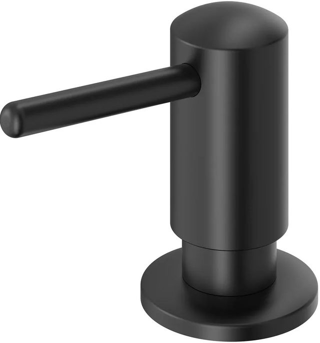 American Standard Universal Matte Black Transitional Soap Dispenser-1