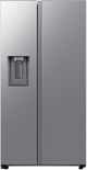 Samsung Bespoke AI 36" 27.4 Cu. Ft. Fingerprint Resistant Stainless Steel Side-by-Side Refrigerator with Sphere Ice™-0