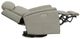 Flexsteel® View Light Gray Swivel Power Recliner with Power Headrest and Lumbar-4