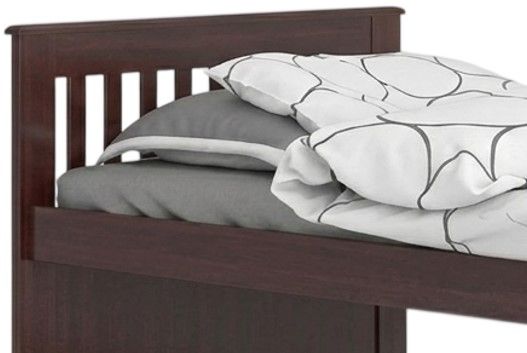 Donco Kids Rake Mission Merlot Youth Twin Bed-2