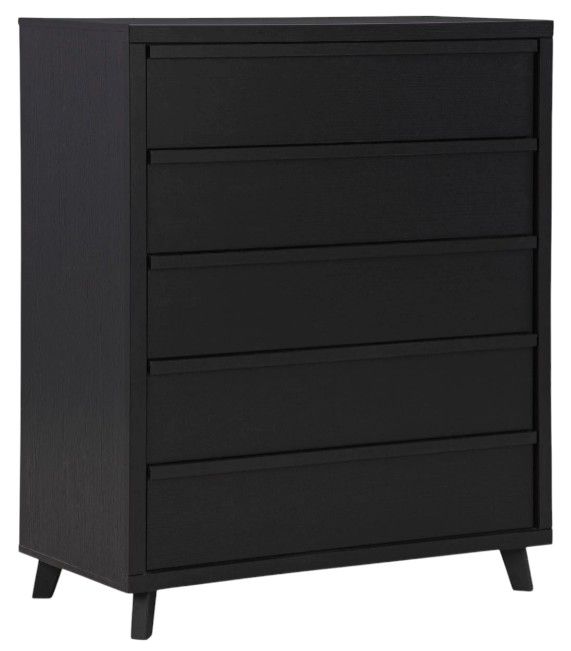 black matte dresser Tolle 6-Drawer Dresser main image 1