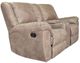 Furniture of America® Jambi Brown Manual Reclining Loveseat-0