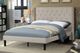Titus Furniture Gray 60" Queen Platform Bed-1