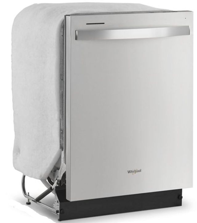 Whirlpool® 24" Stainless Steel Top Control Built In Dishwasher-1