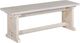 Sunny Designs™ Bayside Marble White Breakfast Nook Side Bench-0