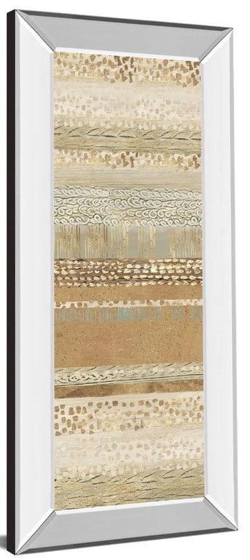 Classy Art Placidity II by Tom Reeves Mirror Framed Wall Art-0