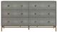 TOV Furniture Pesce Gray 6-Drawer Dresser-3