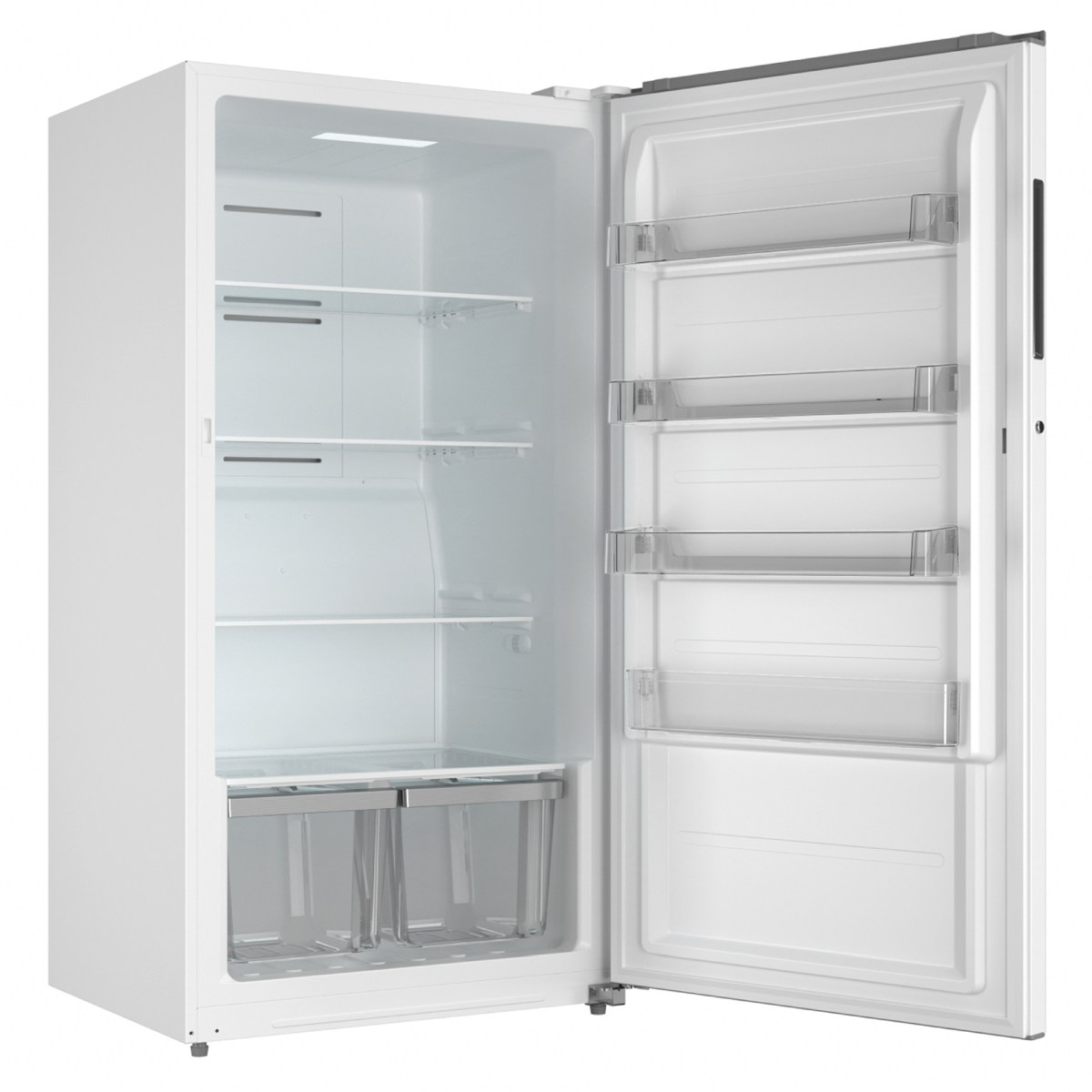 Midea 17-Cu. Ft. White Garage Ready Convertible Upright Freezer