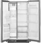 Whirlpool® 33" 21.4 Cu. Ft. Monochromatic Stainless Steel Side-By-Side Refrigerator-1