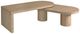 Joybird Bria Sandalwood Swivel Coffee Table-0