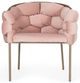 VIG Furniture Modrest Debra Pink Dining Chair-1