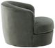 Dovetail Furniture Azura Sapphire Sage Swivel Chair-2