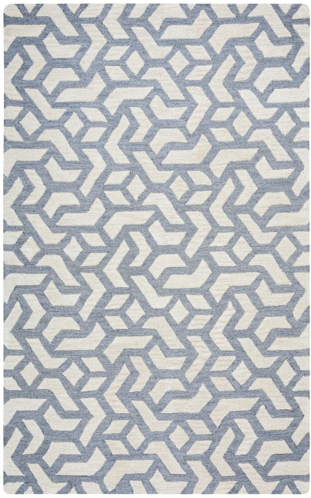 Rizzy Home Caterine Off White 5' x 8' Rug-0