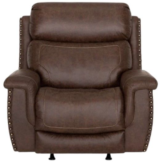 Franklin™ Brixton Holster Vintage Brown Manual Rocker Recliner-1