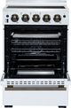 FORNO® Loiano Alta Qualita 24" White Freestanding Electric Range-3