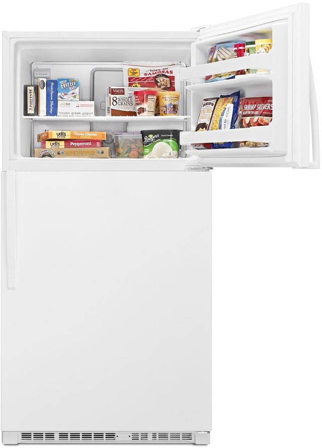 Whirlpool® 33 in. 20.5 Cu. Ft. White Top Freezer Refrigerator-7