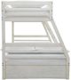Signature Design by Ashley® Robbinsdale Antique White Youth Twin/Full Bunk Bed-3