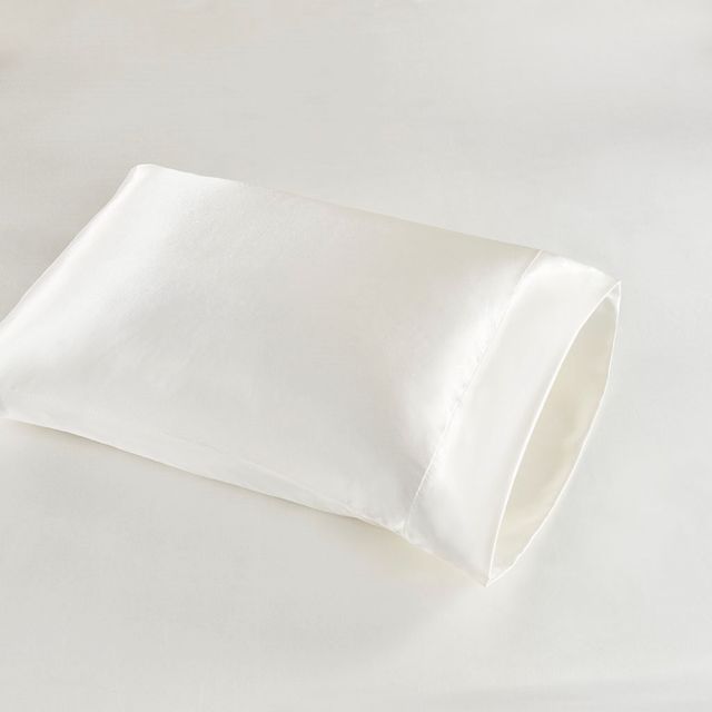 Olliix by Madison Park Essentials Satin 6 Pieces Ivory Queen Wrinkle-Free Luxurious Sheet Set-3