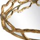 Uttermost® Cable Gold Leaf Chain Mirrored Tray-4
