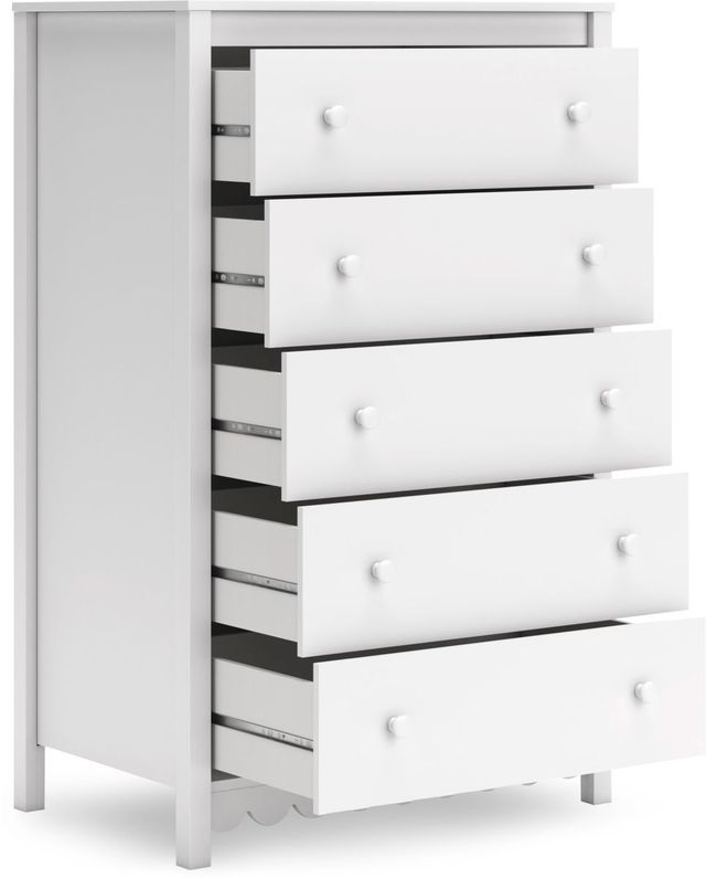Signature Design by Ashley® Hallityn White Chest of Drawers-1