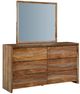 Signature Design by Ashley® Dressonni Brown Dresser and Mirror-0