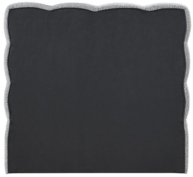 Meridian Furniture Deco Grey Twin Boucle Panel Bed-3