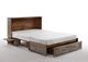 Night & Day™ Furniture Poppy Murphy Cabinet Bed-1
