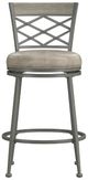 HH2 Home Hutchinson Pewter Swivel Counter Stool-1