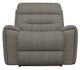 La-Z-Boy® Soren Charcoal Power Rocking Recliner with Headrest and Lumbar-1