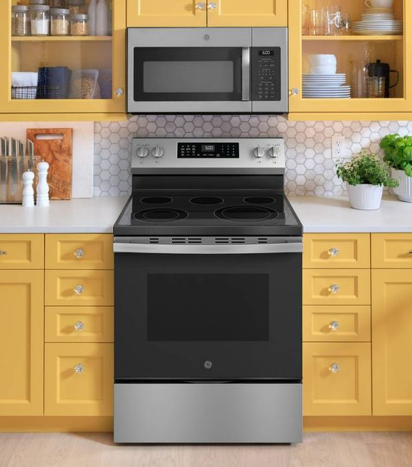 GE 30'' Flat Top Electric Range