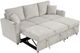 Furniture of America® Kendal Beige Sleeper Sofa-1