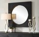 Uttermost® Ember Black Square Mirror-1