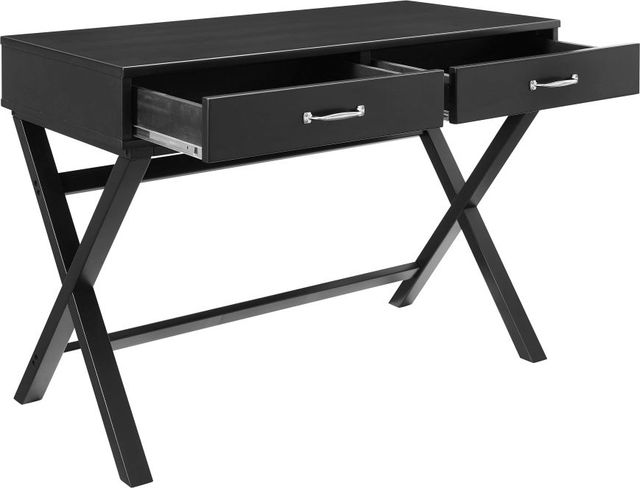 Linon Peggy Black Writing Desk-2