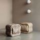 TOV Furniture Love Knot Gray Accent Stool-1