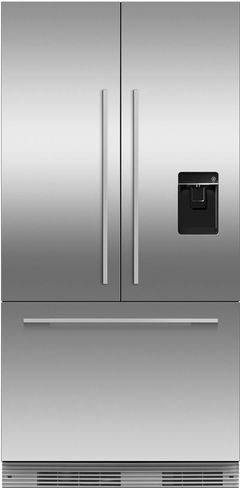 Fisher & Paykel Series 7 36 in. 16.8 Cu. Ft. Panel Ready Built In French Door Refrigerator