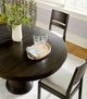 Bassett® Furniture BenchMade Origins Nichols Carbon Round Dining Table with Leaf-3