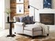 Kincaid® Acquisitions Connor Black Round Accent Table with Brown Base-2
