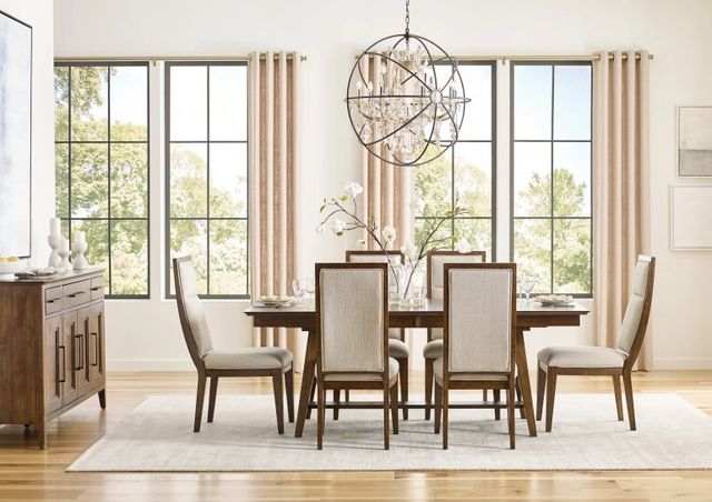 Kincaid® Abode Beige/Warm Brunette Doyle Upholstered Side Chair-2