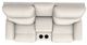La-Z-Boy® Brooks Oyster Manual Reclining Loveseat with Console-4