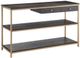 Olliix by Martha Stewart Morocco/Gold Holls Console Table-0