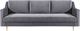 TOV Furniture Milan Grey Velvet Sofa-0