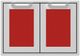 Hestan® AGAD Series 30” Matador Outdoor Double Access Doors-0