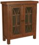 HH2 Home Bayside Rustic Mahogany 2-Door Cabinet-0