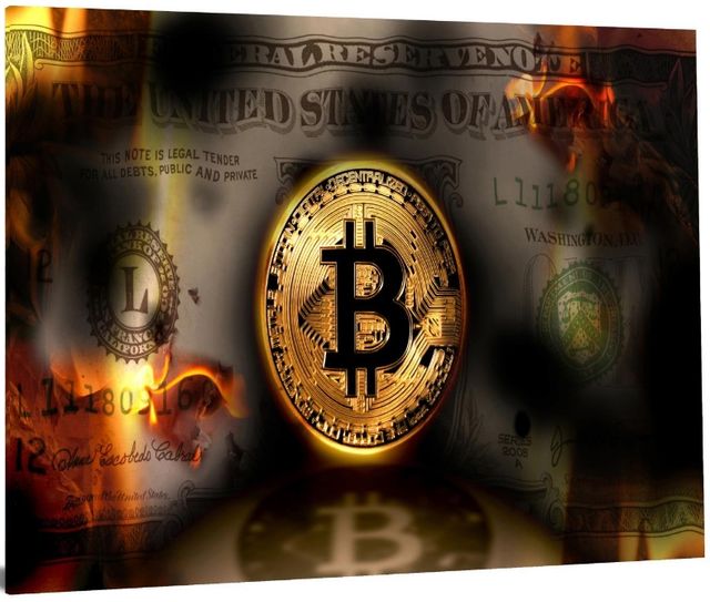 Classy Living Dollar Down Wall Art-3