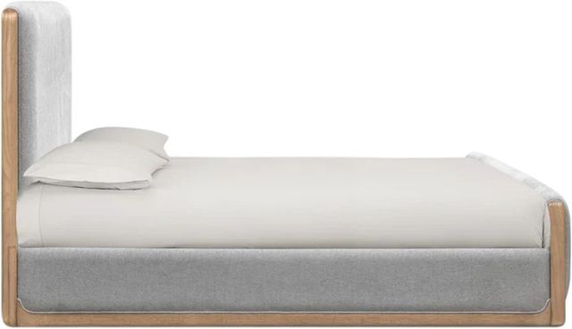 Modus Furniture Hollis Cabin Glow/Sweater California King Upholstered Panel Bed-3